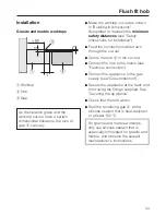 Предварительный просмотр 43 страницы Miele KM 2312 Operating And Installation Instructions