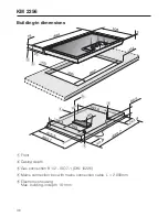 Предварительный просмотр 36 страницы Miele KM 2354 Operating And Installation Instructions