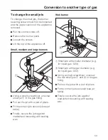 Предварительный просмотр 53 страницы Miele KM 2354 Operating And Installation Instructions