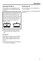 Предварительный просмотр 27 страницы Miele KM 3010 Operating And Installation Instructions