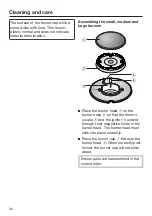 Предварительный просмотр 32 страницы Miele KM 3010 Operating And Installation Instructions