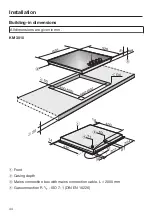 Предварительный просмотр 44 страницы Miele KM 3010 Operating And Installation Instructions