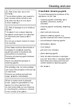 Предварительный просмотр 31 страницы Miele KM 3034 Operating And Installation Instructions