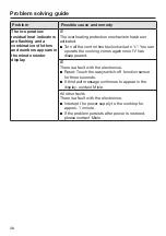 Предварительный просмотр 38 страницы Miele KM 3034 Operating And Installation Instructions