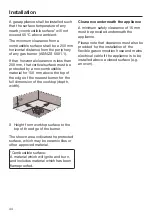 Предварительный просмотр 44 страницы Miele KM 3034 Operating And Installation Instructions