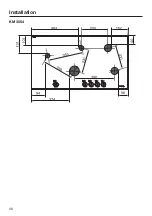 Предварительный просмотр 46 страницы Miele KM 3034 Operating And Installation Instructions