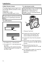 Предварительный просмотр 54 страницы Miele KM 3034 Operating And Installation Instructions