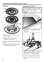 Предварительный просмотр 58 страницы Miele KM 3034 Operating And Installation Instructions