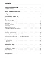 Preview for 4 page of Miele KM 3054 Operating And Installation Instructions