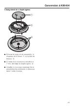 Предварительный просмотр 43 страницы Miele KM 320 Converting Instructions