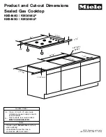 Miele KM 3464 G Specification preview