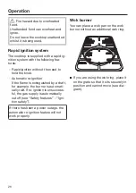 Предварительный просмотр 26 страницы Miele KM 3464 Operating And Installation Instructions