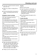 Предварительный просмотр 31 страницы Miele KM 3464 Operating And Installation Instructions