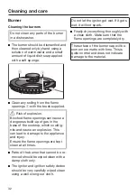 Предварительный просмотр 32 страницы Miele KM 3464 Operating And Installation Instructions