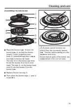 Предварительный просмотр 33 страницы Miele KM 3464 Operating And Installation Instructions