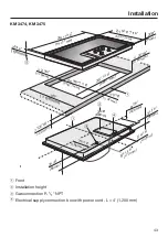 Предварительный просмотр 43 страницы Miele KM 3464 Operating And Installation Instructions