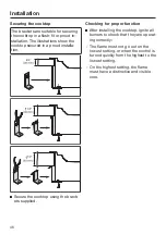 Предварительный просмотр 46 страницы Miele KM 3464 Operating And Installation Instructions