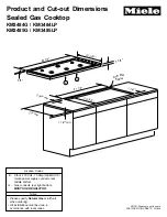 Miele KM 3484 Specification предпросмотр