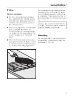 Предварительный просмотр 15 страницы Miele KM 402 Operating Instructions Manual
