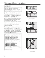 Preview for 6 page of Miele KM 404 Installation Instructions Manual