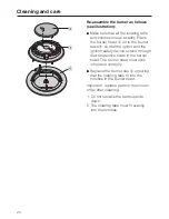 Предварительный просмотр 20 страницы Miele KM 405 Operating Instructions Manual