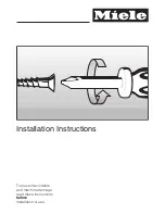 Preview for 23 page of Miele KM 443 Operating Instructions Manual