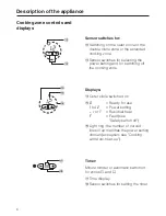 Предварительный просмотр 6 страницы Miele KM 453 Operating Instructions Manual