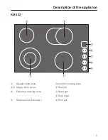 Preview for 5 page of Miele KM 520 Operating And Installation Instructions