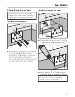 Предварительный просмотр 37 страницы Miele KM 520 Operating And Installation Instructions