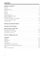 Предварительный просмотр 2 страницы Miele KM 530 Operating And Installation Manual