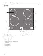 Предварительный просмотр 4 страницы Miele KM 530 Operating And Installation Manual