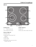 Предварительный просмотр 7 страницы Miele KM 530 Operating And Installation Manual