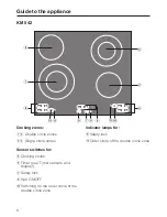 Предварительный просмотр 8 страницы Miele KM 530 Operating And Installation Manual