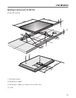 Предварительный просмотр 59 страницы Miele KM 530 Operating And Installation Manual