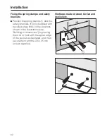 Предварительный просмотр 62 страницы Miele KM 530 Operating And Installation Manual