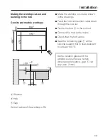 Предварительный просмотр 69 страницы Miele KM 530 Operating And Installation Manual