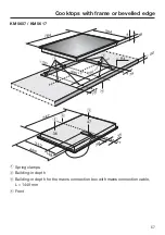 Preview for 57 page of Miele KM 5603 Operating And Installation Instructions