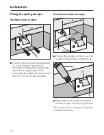 Preview for 54 page of Miele KM 5670 Operating And Installation Manual