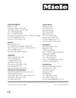 Preview for 60 page of Miele KM 5670 Operating And Installation Manual