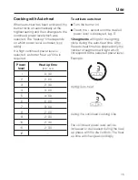 Preview for 15 page of Miele KM 5676 Operating And Installation Instructions