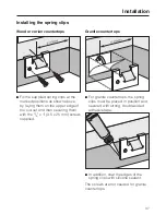 Preview for 37 page of Miele KM 5676 Operating And Installation Instructions