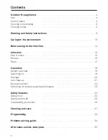 Preview for 2 page of Miele KM 5722 Operating And Installation Instruction