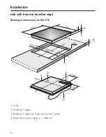 Preview for 54 page of Miele KM 5731 Operating And Installation Instruction