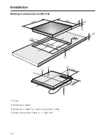 Preview for 56 page of Miele KM 5731 Operating And Installation Instruction