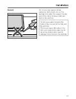 Preview for 63 page of Miele KM 5731 Operating And Installation Instruction