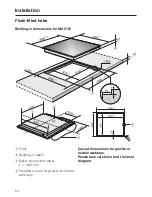 Preview for 64 page of Miele KM 5731 Operating And Installation Instruction