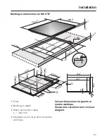 Preview for 65 page of Miele KM 5731 Operating And Installation Instruction