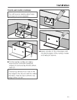 Предварительный просмотр 61 страницы Miele KM 5801 Operating And Installation Instructions