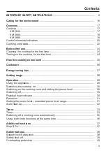 Preview for 3 page of Miele KM 5840 Operating And Installation Instructions