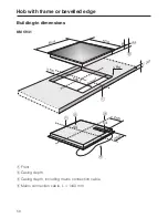 Preview for 58 page of Miele KM 5947 Operating And Installation Instructions